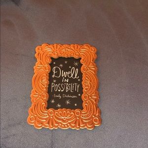 A positive picture frame